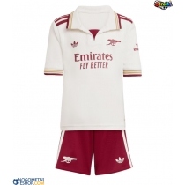 Otroški Nogometni dresi Arsenal Ben White #4 Tretji 2025-26 Kratek Rokav (+ Kratke hlače)